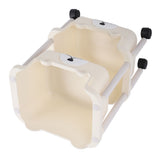 Storage Cart with Caster Wheels High Capacity Rolling Trolley Cart for Bathroom Kitchen Classroom Narrow Places 2 Layers