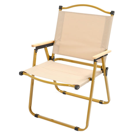 Folding Camping Chair Waterproof Oxford Fabric Light Strong Load Bearing Foldable Chair for Fishing Picnic Outdoor In Australia - Darrahopens