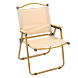 Folding Camping Chair Waterproof Oxford Fabric Light Strong Load Bearing Foldable Chair for Fishing Picnic Outdoor