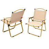Folding Camping Chair Waterproof Oxford Fabric Light Strong Load Bearing Foldable Chair for Fishing Picnic Outdoor