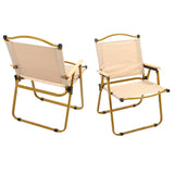 Folding Camping Chair Waterproof Oxford Fabric Light Strong Load Bearing Foldable Chair for Fishing Picnic Outdoor