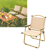 Folding Camping Chair Waterproof Oxford Fabric Light Strong Load Bearing Foldable Chair for Fishing Picnic Outdoor