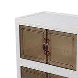 Collapsible Stackable Storage Bins Dustproof Folding Storage Bins Organizer with Lids 4 Moveable Wheels Large Capacity Thick 3 Layer 45x30x77cm
