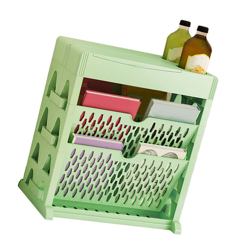 Book Rack Storage Bookshelf Small Storage Bookshelf Bookcase Large Capacity Easy Access for Living Room Bedroom Double Row 2 Layer Green In Australia - Darrahopens