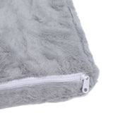 Folding Crown Seat Cushion Chair Cushion Girl Princess Baby Children Small Sofa with Backrest Rabbit Hair Gray 2 Layers In Australia - Darrahopens