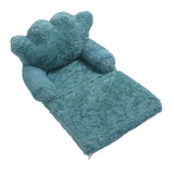 Flip Out Chair Green Fold Out Couch Crown Cute Soft Comfortable Kids Sofa for Boys Girls Home School Kindergarten 2 Layer In Australia - Darrahopens