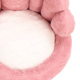 Lumbar Support Seat Cushion Comfortable Thickened Chair Cushion Home Backrest Cushion for Office Pink