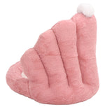 Lumbar Support Seat Cushion Comfortable Thickened Chair Cushion Home Backrest Cushion for Office Pink