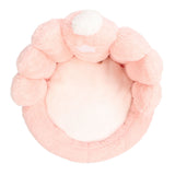 Lumbar Support Seat Cushion Comfortable Thickened Chair Cushion Home Backrest Cushion for Office Light Pink
