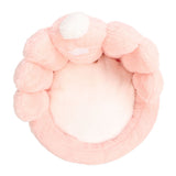 Lumbar Support Seat Cushion Comfortable Thickened Chair Cushion Home Backrest Cushion for Office Light Pink