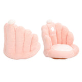 Lumbar Support Seat Cushion Comfortable Thickened Chair Cushion Home Backrest Cushion for Office Light Pink