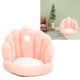 Lumbar Support Seat Cushion Comfortable Thickened Chair Cushion Home Backrest Cushion for Office Light Pink