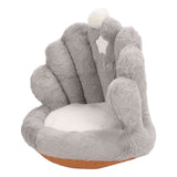 Lumbar Support Seat Cushion Comfortable Thickened Chair Cushion Home Backrest Cushion for Office Grey