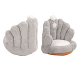 Lumbar Support Seat Cushion Comfortable Thickened Chair Cushion Home Backrest Cushion for Office Grey