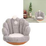 Lumbar Support Seat Cushion Comfortable Thickened Chair Cushion Home Backrest Cushion for Office Grey