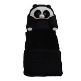 Foldable Kids Sofa Cute Cartoon Design Short Plush Soft Comfortable Portable Children Couch for Home Panda In Australia - Darrahopens