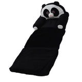 Foldable Kids Sofa Cute Cartoon Design Short Plush Soft Comfortable Portable Children Couch for Home Panda