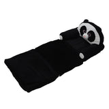 Foldable Kids Sofa Cute Cartoon Design Short Plush Soft Comfortable Portable Children Couch for Home Panda