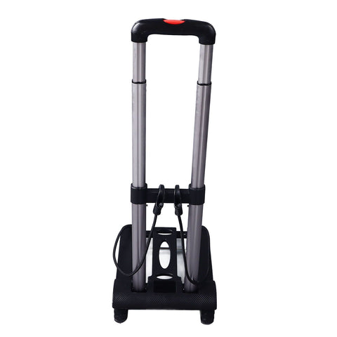Portable Foldable Dolly Cart With Retractable Handle Wheels Aluminum Alloy Plastic Foldable Hand Truck for Moving In Australia - Darrahopens