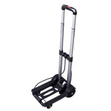 Portable Foldable Dolly Cart With Retractable Handle Wheels Aluminum Alloy Plastic Foldable Hand Truck for Moving In Australia - Darrahopens