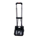 Portable Foldable Dolly Cart With Retractable Handle Wheels Aluminum Alloy Plastic Foldable Hand Truck for Moving