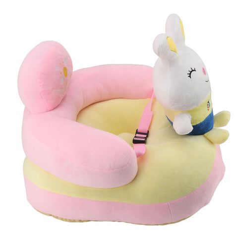 Baby Support Sofa Chair Anti Side Turn Anti Falling Luminous Soft Plush Baby Sofa Learn Sitting Chair for Indoor Rabbit In Australia - Darrahopens