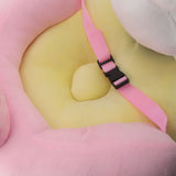 Baby Support Sofa Chair Anti Side Turn Anti Falling Luminous Soft Plush Baby Sofa Learn Sitting Chair for Indoor Rabbit