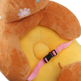Baby Sitting Sofa Chair Comfortable Anti Rollover Portable Plush Infants Toddler Learning to Sit Chair with Light for Home Monkey In Australia - Darrahopens