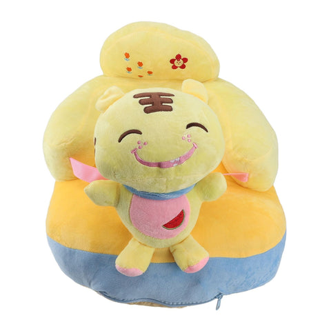 Darrahopens Baby & Kids > Kid's Furniture > Kid's Tables, Chairs & Seats Baby Support Seat Sofa Soft Plush Comfortable Cute Animal Shape Prevent Slip Adjustable Baby Learn Sitting Support Seat Tiger In Australia - Darrahopens