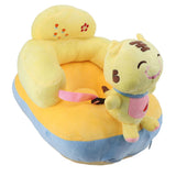 Darrahopens Baby & Kids > Kid's Furniture > Kid's Tables, Chairs & Seats Baby Support Seat Sofa Soft Plush Comfortable Cute Animal Shape Prevent Slip Adjustable Baby Learn Sitting Support Seat Tiger In Australia - Darrahopens