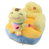 Darrahopens Baby & Kids > Kid's Furniture > Kid's Tables, Chairs & Seats Baby Support Seat Sofa Soft Plush Comfortable Cute Animal Shape Prevent Slip Adjustable Baby Learn Sitting Support Seat Tiger In Australia - Darrahopens