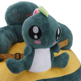 Baby Support Seat Sofa Soft Plush Comfortable Cute Animal Shape Prevent Slip Adjustable Baby Learn Sitting Support Seat Green Dinosaur In Australia - Darrahopens