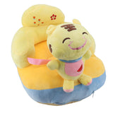 Learning Sitting Chair Prevents Falls Adjustable Angle Portable Safe Super Soft Plush Baby Support Seat Tiger