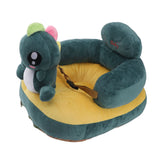 Learning Sitting Chair Prevents Falls Adjustable Angle Portable Safe Super Soft Plush Baby Support Seat Green Dinosaur In Australia - Darrahopens