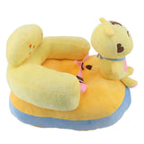 Baby Support Seat Sofa Soft Plush Comfortable Adjustable Angle Bluetooth Function Baby Sitting Support for Indoor Tiger Pattern In Australia - Darrahopens