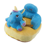 Baby Support Sofa Adjustable Angle Stable Electric Infant Sit Up Chair Floor Seat Plush Lounger for Household Horse In Australia - Darrahopens