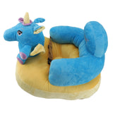 Baby Support Sofa Adjustable Angle Stable Electric Infant Sit Up Chair Floor Seat Plush Lounger for Household Horse