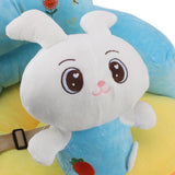 Baby Support Sofa Adjustable Angle Stable Electric Infant Sit Up Chair Floor Seat Plush Lounger for Household Rabbit In Australia - Darrahopens