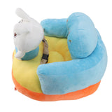 Baby Support Sofa Adjustable Angle Stable Electric Infant Sit Up Chair Floor Seat Plush Lounger for Household Rabbit In Australia - Darrahopens