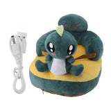 Baby Support Sofa Adjustable Angle Stable Electric Infant Sit Up Chair Floor Seat Plush Lounger for Household Dragon In Australia - Darrahopens