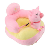 Baby Sofa Chair Floor Support Seat Plush Cute Cartoon Animal Angle Adjustable Baby Learning to Sit Chair with USB Cable for Toddlers Boys Girls Pig In Australia - Darrahopens