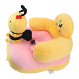 Darrahopens Baby & Kids > Kid's Furniture > Kid's Tables, Chairs & Seats Baby Learn Sitting Support Seats Anti Fall Anti Side Turning Rechargeable Plush Baby Learning to Sit Chair for Indoor Outdoor Bee In Australia - Darrahopens