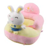 Darrahopens Baby & Kids > Kid's Furniture > Kid's Tables, Chairs & Seats Baby Learn Sitting Support Seats Anti Fall Anti Side Turning Rechargeable Plush Baby Learning to Sit Chair for Indoor Outdoor Rabbit In Australia - Darrahopens