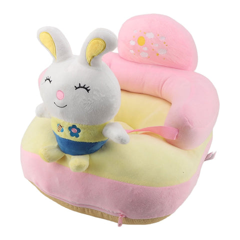 Darrahopens Baby & Kids > Kid's Furniture > Kid's Tables, Chairs & Seats Baby Learn Sitting Support Seats Anti Fall Anti Side Turning Rechargeable Plush Baby Learning to Sit Chair for Indoor Outdoor Rabbit In Australia - Darrahopens