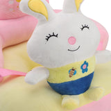 Darrahopens Baby & Kids > Kid's Furniture > Kid's Tables, Chairs & Seats Baby Learn Sitting Support Seats Anti Fall Anti Side Turning Rechargeable Plush Baby Learning to Sit Chair for Indoor Outdoor Rabbit In Australia - Darrahopens