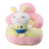 Darrahopens Baby & Kids > Kid's Furniture > Kid's Tables, Chairs & Seats Baby Learn Sitting Support Seats Anti Fall Anti Side Turning Rechargeable Plush Baby Learning to Sit Chair for Indoor Outdoor Rabbit In Australia - Darrahopens