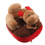Baby Support Seat Sofa Soft Plush Comfortable Adjustable Angles Bluetooth Function Baby Sitting Support for Indoor Deer In Australia - Darrahopens