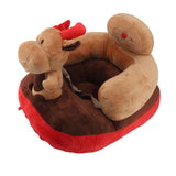 Baby Support Seat Sofa Soft Plush Comfortable Adjustable Angles Bluetooth Function Baby Sitting Support for Indoor Deer