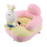 Darrahopens Baby & Kids > Kid's Furniture > Kid's Tables, Chairs & Seats Baby Sofa Chair Floor Support Seat Bluetooth Plush Cute Cartoon Animal Adjustable Baby Learn to Sit Up Chair with USB Cable for Toddlers Boys Girls Bunny In Australia - Darrahopens