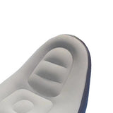 Inflatable Deck Chair Thick Lounger Sofa with Footrest for Indoor Living Room Bedroom Outdoor Travel Camping Picnic Beige In Australia - Darrahopens